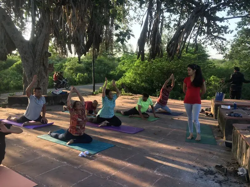 Corporate Yoga Retreat Outdoor